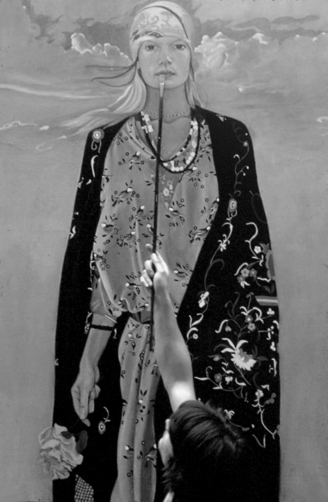 Salvador painting Ibiza 1970