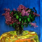 purplr beauties in a vase, Paris 77