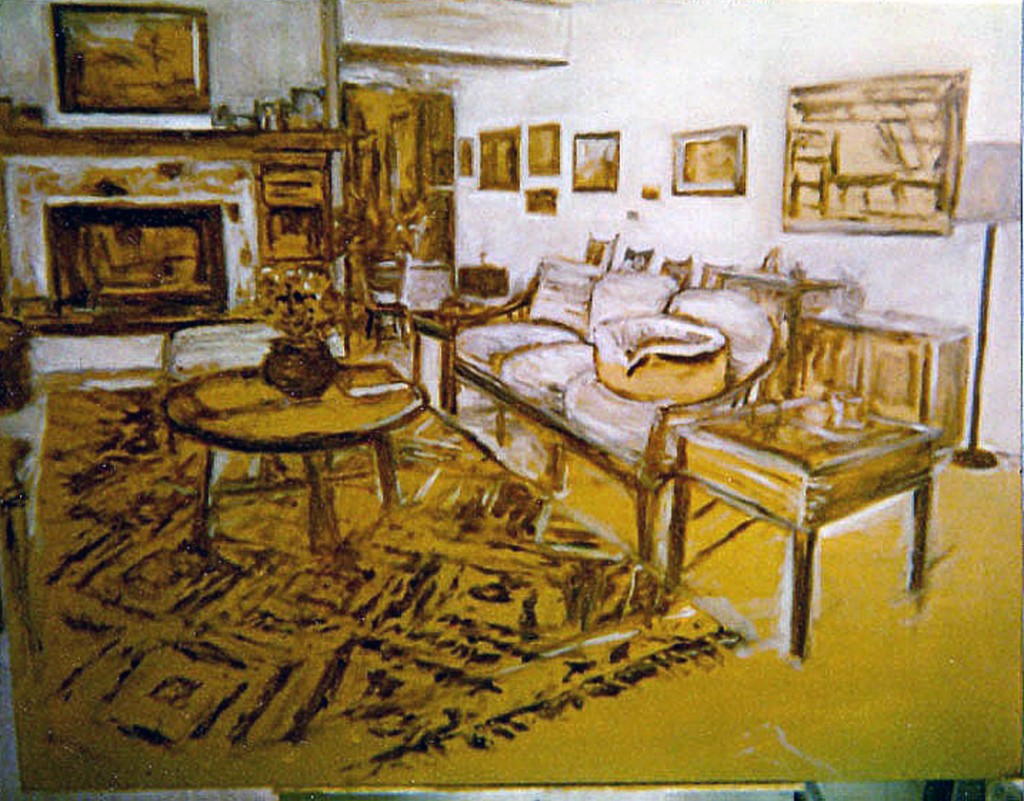 1. sketch of Marilyn's apartment