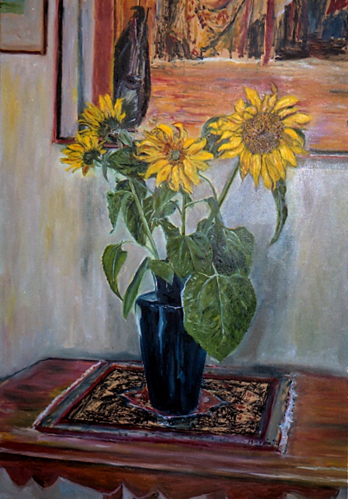 2. Nancy's sunflowers