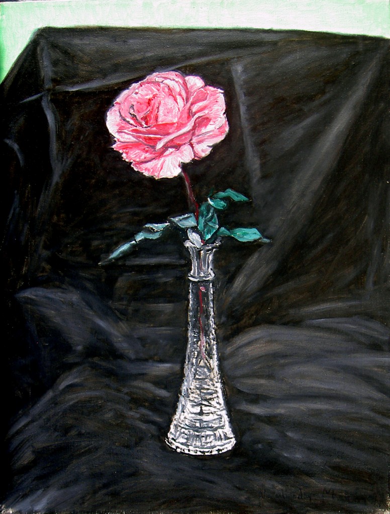 7 my pink rose