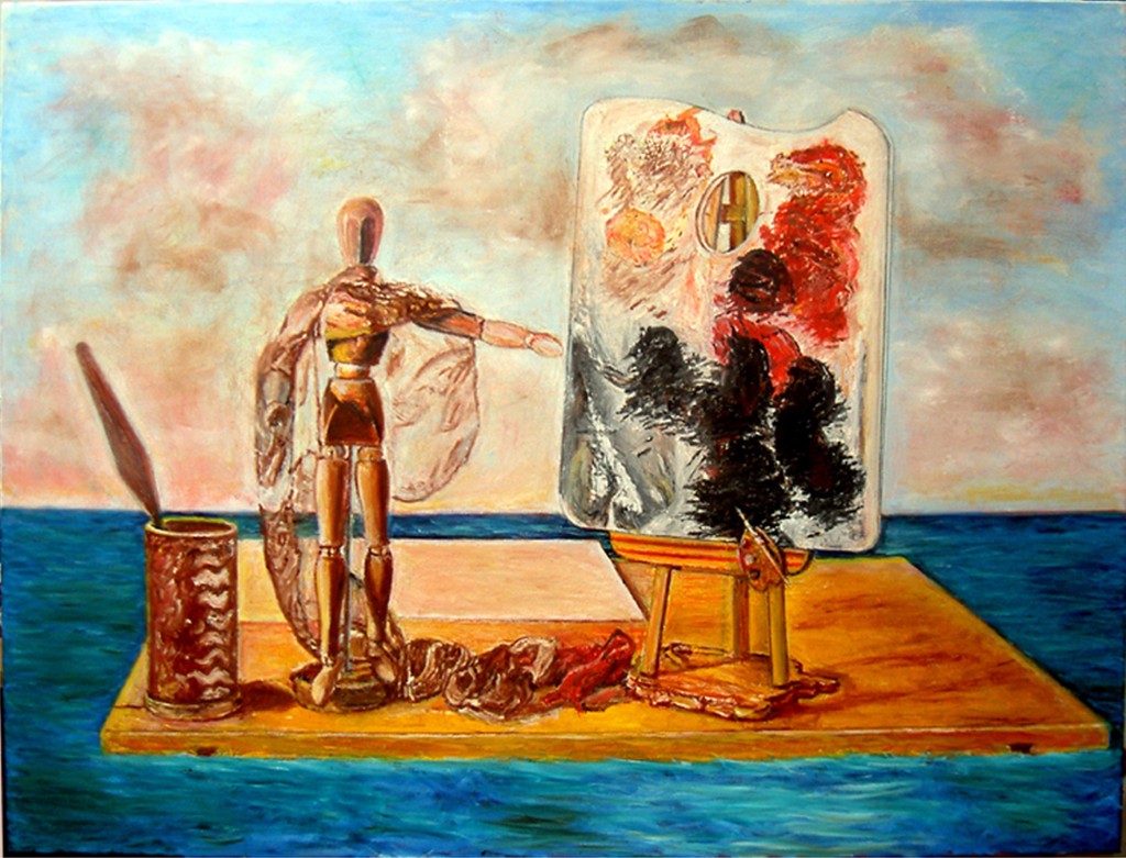 13. dream- the painters raft 1-80x60 cm