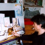 16. painting the books