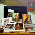 17. the books 110 x 140 cm